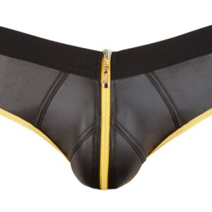 Men's Jock - Black/Yellow