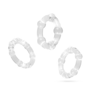 Cock Ring Set - Clear