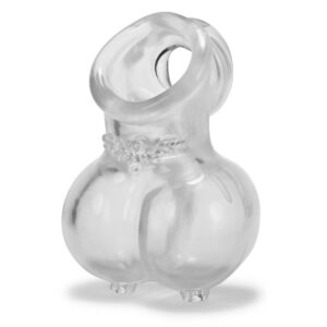 Sacksling-2 Cock Sling & Ball Bag - Clear