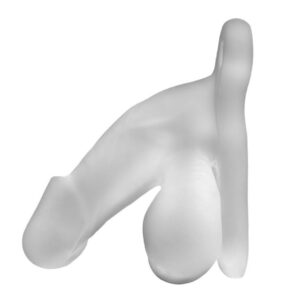 Buck Angel Fun Boy? Hollow Strap-on/Packer?Penis - Transparent