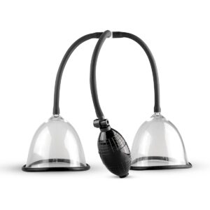 Double Breast Pump With Squeeze Ball - Medium