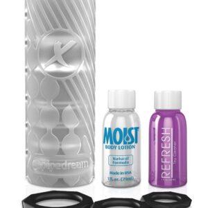 PDX ELITE EZ Grip Stroker Set - Clear