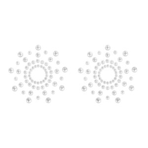 Mimi Nipple Covers - White Pearl