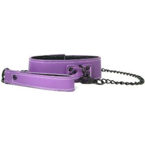 LUST Bondage Collar - Purple