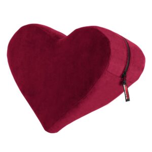 Heart Wedge Position Pillow - Merlot