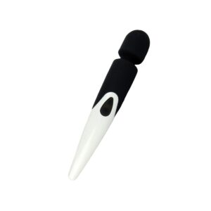 Halo Wireless Wand Vibrator - Black