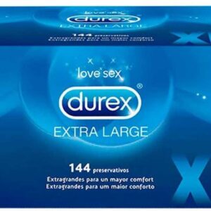 Durex XL Condoms with Silicone Lubricant -  144  pce