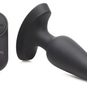 Laser Heart Silicone Anal Plug - Medium