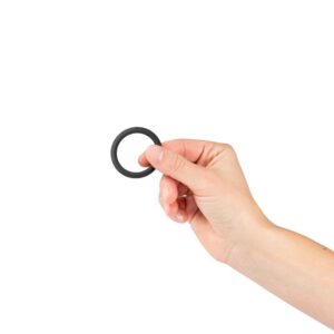 Round - Penis Ring in polybag - Grey