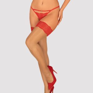 Mellania Stockings - Red