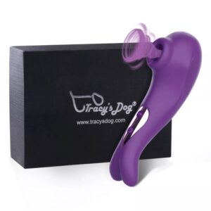 Tracy's Dog Clitoral Sucking Vibrator Cat Purple - AVB021PU