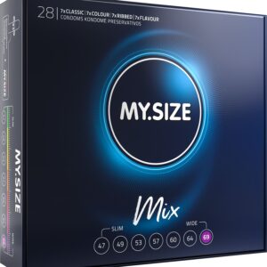 MY.SIZE Mix 69 mm Condoms - 28pcs