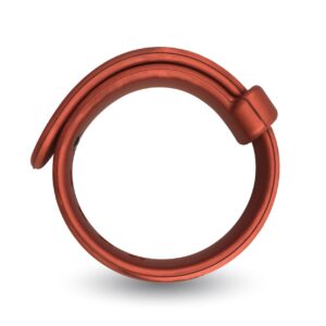 Velv'or - Rooster Jason Firm Strap Design Cockring - Red