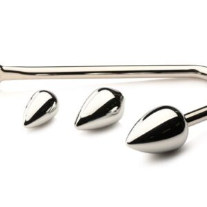 Anal Hook Trainer Set - Silver