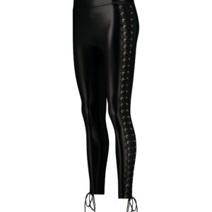 Legging Lace up - Black