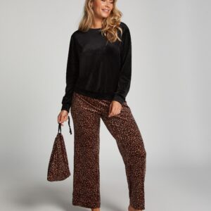 Pyjama Set Velour - Black