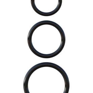 Pipedream C-Ringz: Silicone 3-Ring Stamina Set