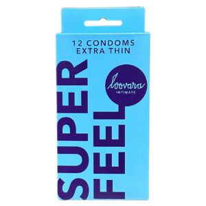 Loovara Intimate - Super Feel Extra Thin Condoms - 12 pieces