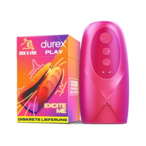 Durex - Play Ride &Vibe Sensorial Masturbator - Pink