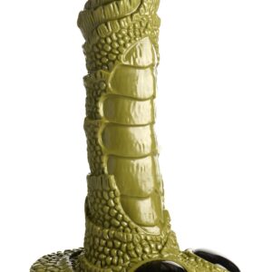 XR Brands - Giant Scaly Swamp Monster Dildo - Green