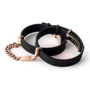 Crave - ID Cuffs - Black/Rose Gold