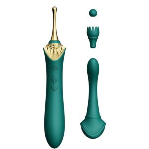 Zalo - Bess Clitoral Vibrator Turquoise Green
