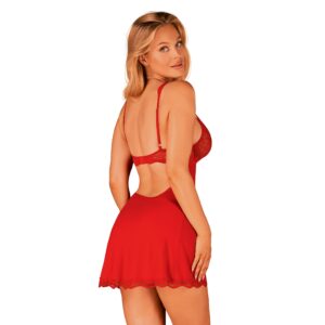 Obsessive -  Luvae babydoll & thong red
