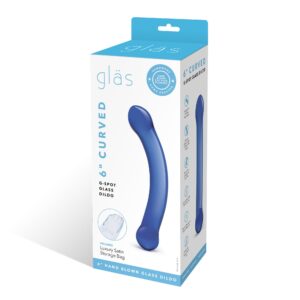 Glas - Curved G-Spot Glass Dildo