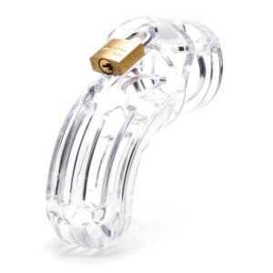 CB-X - The Curve Chastity Cage -  Clear