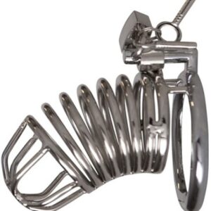 Rimba: Metal Chastity Device with Padlock