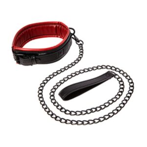 SPORTSHEETS u2013 SAFFRON Leash & Collar u2013 Black