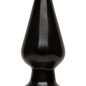 Doc Johnson: Classic Butt Plug, large, black