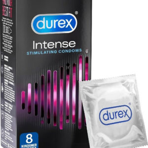 Durex: Intense, Orgasmic Condoms, 8-pack