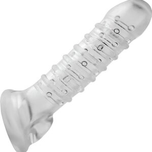 Tom of Finland: Textured Girth Enhancer, clear