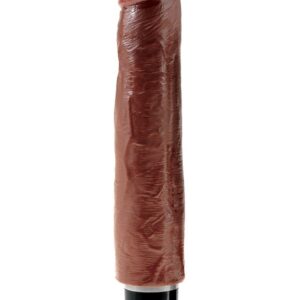 King Cock: Vibrating Stiffy, 30 cm, dark