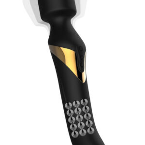 Marc Dorcel: Dual Orgasms Vibrator, black & gold