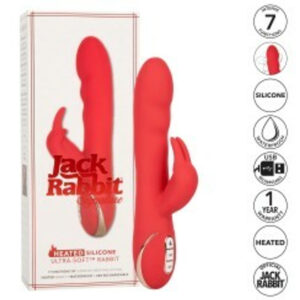 Heated Ultra-Soft Rabbit Red
