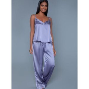 BW2025 Be Wicked Madison 2 Pc. Satin Charmuese Pajama Set BW2025