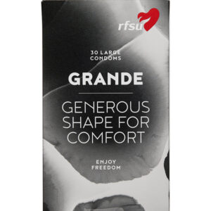 RFSU Grande: Condoms, 30-pack