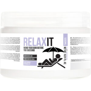PharmQuests: Relax It, Water Based Lube, 500 ml