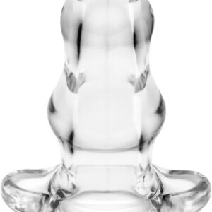 Perfect Fit: Double Tunnel Plug, Large, transparent