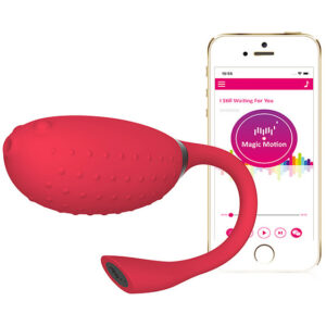 Magic Motion: Magic Fugu, Smart Wearable Vibrator, red
