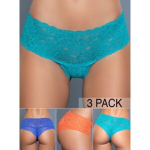 Be Wicked Kiera Panties 3 Pack BW2096
