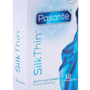 Pasante Silk Thin: Condoms, 12-pack