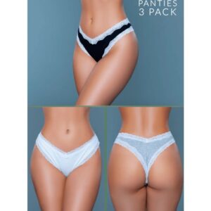 Be Wicked Sam Thong 3 Pack BW2207