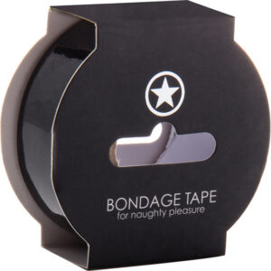 Ouch!: Non Sticky Bondage Tape, 17.5 m, black