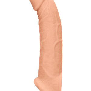 RealRock Skin: Penis Extender with Rings, 22 cm, light