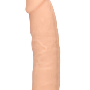 RealRock Ultra: Silicone Dildo / Dual Density, 15 cm, light
