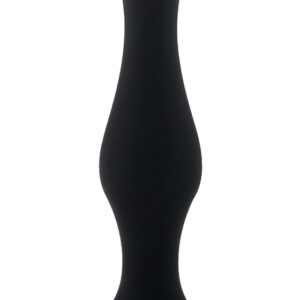 Shots Toys: Butt Plug with Suction Cup, medium, black