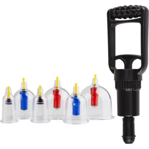 EasyToys: Cupping Set, Starter Set with Extra Massage Roller